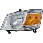 Headlight Assembly for Dodge Grand Caravan 2008-2010, Left (Driver), Halogen, Replacement