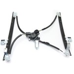 Front Window Regulator for Dodge Caravan 2004-2007, Right (Passenger), Power, with Motor, Replacement