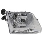 Headlight Assembly for Ford F-150 1997-2003, Right (Passenger), Halogen, Lightning Model, Replacement