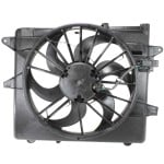 Radiator Fan Assembly for Ford Mustang Convertible/Coupe 2005-2014, Replacement