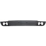 Front Bumper Grille Tow Hook Opening Cover for GMC Yukon 2007-2014, Black, Plastic, Excludes Denali Model, Replacement