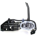 Front Fog Light Assembly for 2008-2010 Honda Accord, Factory Installed, Left (Driver) Side, Sedan, Replacement