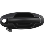 Front Exterior Door Handle for Hyundai Santa Fe 2001-2006, Left (Driver), Textured Black, Replacement