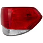 Tail Light for Honda Odyssey 2008-2010, Right (Passenger) Side, Outer Lens and Housing, Replacement