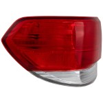 Tail Light for Honda Odyssey 2008-2010, Left (Driver), Outer, Lens and Housing, Replacement