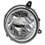 Headlight Assembly for Jeep Compass 2007-2010, Patriot 2007-2017, Left (Driver), Halogen, without Leveling System, Replacement