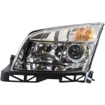 Headlight Assembly for Mercury Milan 2006-2009, Left (Driver) Side, Halogen, Replacement (CAPA Certified)