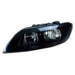 Left (Driver) Headlight Assembly for 2007 - 2009 Audi Q7, Halogen Composite,  4L0941003F, Replacement