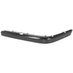 Front Bumper Molding for BMW 7-Series (1995-2001), Left (Driver) Outer Cover, Plastic, Primed (Ready to Paint), Without Park Distance Control, Replacement Models: 740i, 740iL, 750iL.