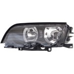 Headlight Assembly for BMW 3-Series 1999-2001, Left (Driver), Halogen, Sedan/Wagon, Replacement - fits 323i, 328i, 330i