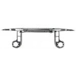 Front Body Panel Radiator Support for BMW 3-Series (1992-1999), Steel, Black, Replacement