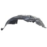 Front Fender Liner for BMW 5-Series 2004-2007, Right (Passenger), Front Section, Sedan, Vacuum Form, Replacement Fits 525i, 530i, 545i models.