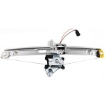 Power Rear Window Regulator with Motor for BMW 3-Series 2000-2006, Left (Driver), Sedan/Wagon, Replacement (Fit models: 316i, 318i, 320i, 323i, 325i, 328i, 330i, M3)