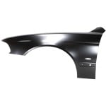 Front Fender for BMW 5-Series 1997-2003, Left (Driver), Primed (Ready to Paint), Replacement For 520i, 523i, 525i, 528i, 530i, 535i, 540i, 545i, M5.
