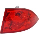Tail Light Assembly for Buick Lucerne 2006-2011, Right (Passenger), Outer, Replacement