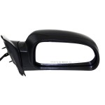 Power Mirror for Chevrolet Trailblazer 2004-2007, Right (Passenger) Side, Manual Folding, Heated, Textured, with Memory and Signal Light, Replacement