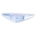 Right (Passenger) Side Repeater Light for 2003 - 2006 BMW 325Ci, White Lens, From 3-03,  63136920732, Replacement