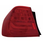 Left (Driver) Tail Light Lens/Housing for 2009 - 2011 BMW 328i - Rear Tail Light Assembly Replacement Housing/Lens/Cover, E90 Body Code, Sedan, Includes Lens,  63217289429, Replacement