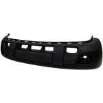 Front Bumper Cover for Chevrolet Trailblazer 2002-2007, Primed (Ready to Paint) Top, Textured Bottom, with Fog Light Holes, (2002-2005, without 2-Tone Paint), Replacement