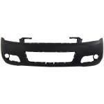 Front Bumper Cover for Chevrolet Impala 2006-2013, Impala Limited 2014-2016, Primed (Ready to Paint), with Fog Light Holes, Replacement