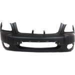 Front Bumper Cover for Chevrolet HHR 2006-2011, Primed (Ready to Paint), Fits 2.2L/2.4L Engine, without Turbo, with Fog Light Holes, Replacement