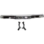 Front Bumper Impact Bar for 2004-2012 Colorado/Canyon, Chrome Finish, with Bracket, Replacement