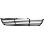 Front Bumper Grille for Chevrolet Cobalt 2005-2010, Center Placement, Textured Finish, Replacement