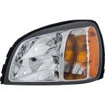 Headlight Assembly for Cadillac Deville, Halogen, Left (Driver) Side, 2004-2005 Replacement