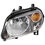 Headlight Assembly for Chevrolet HHR 2006-2011, Left (Driver), Composite, Halogen, Compatible with 2007-2010 Models Without RPO-B2E, Replacement