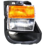 Front Fog Light Assembly for Cadillac CTS 04-07, Right (Passenger), with Signal Light, V Model, Replacement