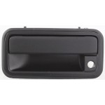 Exterior Front Door Handle for Chevrolet/GMC C/K Full Size Pickup 1988-2000, Left (Driver), Textured Black, Metal Lever/Plastic Bezel, Replacement
