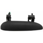 Front Exterior Door Handle Right (Passenger) for Chevrolet Cavalier 1995-2005, Made of Plastic, Textured Black finish, without Keyhole, Replacement