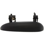 Front Exterior Door Handle for Chevrolet Cavalier 1995-2005, Left (Driver), Plastic, Textured Black, Without Keyhole, Replacement