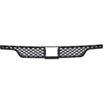Front Bumper Grille for Dodge Durango (2011-2013), Textured Black, with Adaptive Cruise Control, CAPA-Certified Replacement