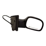 Power Mirror for Dodge Caravan 2001-2007, Right (Passenger) Side, Manual Folding, Heated, Paintable, Replacement