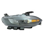 Front Headlight Assembly for 2013 - 2015 Dodge DaRight (Passenger), Replacement Left (Driver) Headlight Assembly, Black Trim, Composite,  68085141AL