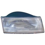 Left (Driver) Headlight Lens/Housing for 1991-1995 Plymouth Voyager Front Assembly Replacement Housing/Lens/Cover with Composite Headlights,  4451731, Replacement