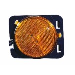 Front Side Marker Light Assembly for 2007-2018 Jeep Wrangler (JK), Left (Driver), CAPA-Certified, Replacement