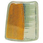 Front Right (Passenger) Side Marker Light Assembly for 1991 - 1996 Dodge Dakota, with Composite Headlights; OEM Replacement: CH2551117