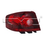 Left (Driver) Rear Tail Light Assembly Replacement Housing / Lens / Cover for 2011 - 2014 Dodge Avenger, LED; Includes Lens;  5182523AG, Replacement