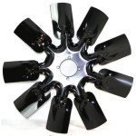 Radiator Fan Blade for 1997 - 1999 Dodge Durango, Engine Cooling Fan Blade for 5.2L V8 and 5.9L V8,  52028756AB, Replacement