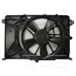 Radiator Cooling Fan Assembly for 2017 - 2022 Jeep Compass,  68249185AD, Replacement