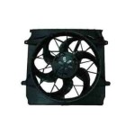 Radiator Fan/Motor Assembly for 2006 - 2007 Jeep Liberty Engine, 3.7L V6 Radiator Cooling Fan Assembly Replacement without Heavy Duty Cooling,  5183563AA