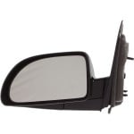 Power Mirror for Chevrolet Equinox 2006-2009, Left (Driver) Side, Manual Folding, Non-Heated, Paintable, Replacement