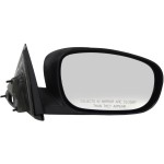Power Mirror for Dodge Charger 2006-2010, Chrysler 300 2007-2010, Right (Passenger), Non-Folding, Non-Heated, Textured, Angle Shape Base Plate, Replacement