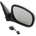Power Mirror for Dodge Charger (2006-2010) & Chrysler 300 (2005-2010), Right (Passenger), Manual Folding, Heated, Chrome, Replacement