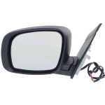 Power Folding Heated Mirror for Dodge Grand Caravan 2008-2019, Chrysler Town & Country 2008-2016, Left (Driver) Side, Paintable, Replacement