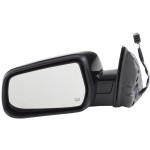 Power Mirror for Chevrolet Equinox/GMC Terrain 2010-2017, Left (Driver), Manual Folding, Heated, Paintable, without Blind Spot Feature and Memory, Replacement