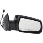 Power Mirror for 2010-2017 Chevrolet Equinox/GMC Terrain, Right (Passenger) Side, Manual Folding, Heated, Paintable, without Blind Spot Feature and Memory, Replacement
