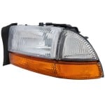 Headlight Assembly for Dodge Dakota (1998-2004) and Durango (1998-2003 from 8-18-98), Left (Driver), Halogen, Replacement